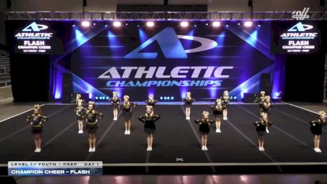 Champion Cheer - Flash [2026 L1.1 Youth - PREP Day 1] 2026 Athletic Championships Garland Nationals