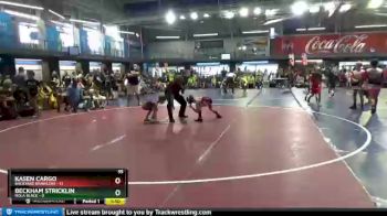 55 lbs Semis & 3rd Wb (16 Team) - Kasen Cargo, Backyard Brawlers vs Beckham Stricklin, NOLA Black