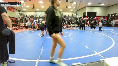 285 lbs Consi Of 8 #1 - Cody Wyatt, Tulsa Hale vs Sabre Jackson, Coweta