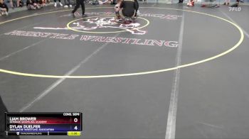 71 lbs Cons. Semi - Dylan Duelfer, Avalanche Wrestling Association vs Liam Brower, Interior Grappling Academy