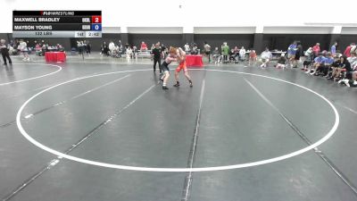 132 lbs Maxwell Bradley, Oklahoma Blue vs Mayson Young, Georgia