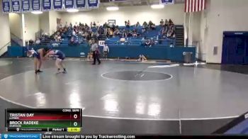 149 lbs Cons. Semi - Brock Radeke, Dubuque vs Tristan Day, Luther