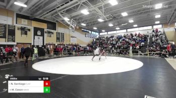 285 lbs Consolation - Noah Santiago, East Lyme/Norwich Tech vs Marquise Eason, New Britain