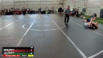 120 lbs Round 4 (6 Team) - Isaak Skelly, Ohio Storm vs Ian Cornett, Team GT