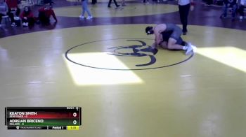 150 lbs Round 4 (8 Team) - Adreian Briceno, Millard vs Keaton Smith, Bear River