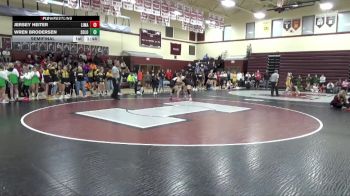 JV-14 lbs Semifinal - Jersey Heiter, Linn-Mar vs Wren Brodersen, Solon