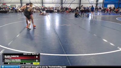 Elite 157 lbs Champ. Round 1 - Blain Christie, Wartburg vs Paolo Salminen, Minnesota State Mankato