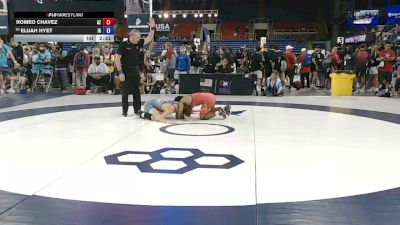 132 lbs Champ. Rd Of 128 - Romeo Chavez, Arizona vs Elijah Hyet, Iowa