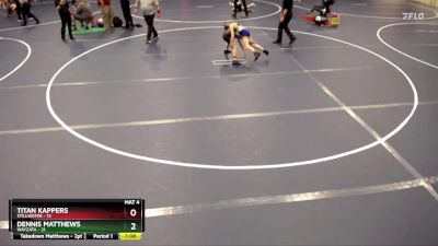 76 lbs Finals (8 Team) - Titan Kappers, Stillwater vs Dennis Matthews, Wayzata