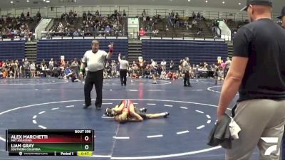 80 lbs Semifinal - Liam Gray, Southern Columbia vs Alex Marchetti, Mat Assassins