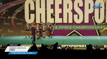 Legends Cheer Elite - Ares [2025 L3 Senior Coed - D2 - Small - A Day 2] 2025 CHEERSPORT National All Star Cheerleading Championship