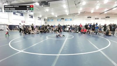 72 lbs Round Robin 5 - Broderick Tittle, Maverick Elite - YTH vs Kevin Young, WV Cryptids - YTH