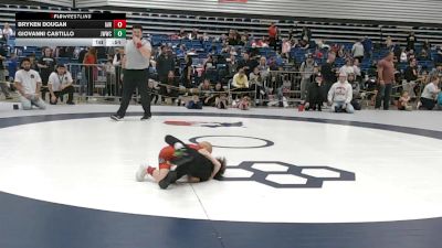 40 lbs Semis - Bryken Dougan, Immortal Athletics WC vs Giovanni Castillo, Jaguar Warrior Wrestling Club