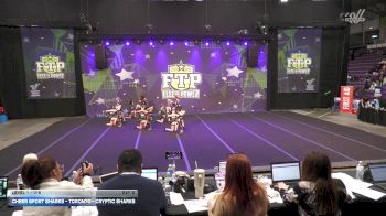 Cheer Sport Sharks - Toronto - Cryptic Sharks [2026 L1 - U16 Day 2] 2026 Feel The Power