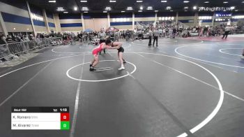 175 lbs Round Of 64 - Kayden Romero, Grindhouse WC vs Michael Alvarez, Team Faith