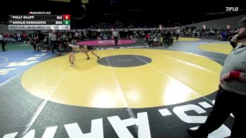 6A/5A Girls 115 Quarterfinal - Polly Olliff, Dallas Girls vs Natalie Kawaguchi, Mountainside Girls