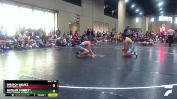 150 lbs Quarters & 3rd Wb (32 Team) - Weston Neutz, Funky Boyz vs Nathan Barrett, BHWC/ Florida Supreme