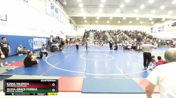 110 lbs Quarterfinal - Olivia-grace Porras, Neutral Grounds vs Iliana Valencia, Reverence Grappling