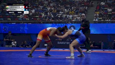 57 kg Final 1-2 - Nikita Sehrawat, India vs Epenesa Elison, United States