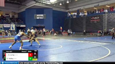 150 lbs Cons. Round 1 - Andrew Long, Sussex Central vs Cameron Kelley, Delaware Military Academy