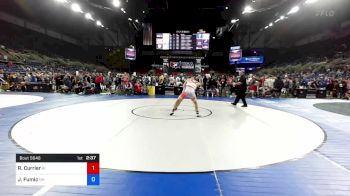 160 lbs Cons 64 #2 - Ryan Currier, Rhode Island vs Joey Fumic, Ohio