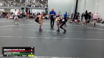 126 lbs Semis (4 Team) - Brandon Wyhite Taylor, Sly Fox vs Anthony Morales, Centurion WC