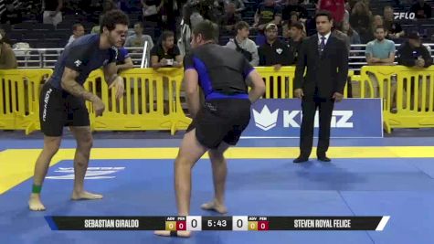 Sebastian Giraldo vs Steven Royal Felice 2025 Pan IBJJF Jiu-Jitsu No-Gi Championship