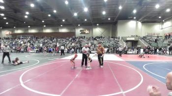 43 lbs 2nd Place - Leonardo Serna, Team Coalinga vs Ressler Schiess, Shootbox Rigby