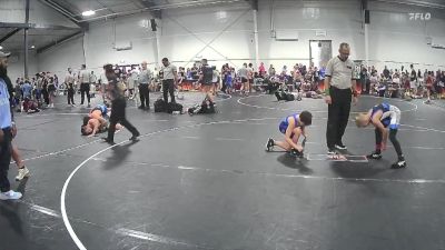 84 lbs Round 5 (6 Team) - Jackson Milot, Backyard Bullies Wrestling Club vs Reece Fish, Cartel