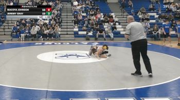 107 lbs Jeremy Gray, Connellsville Area Hs vs Macoya Johnson, Kiski Area Hs