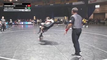 197 lbs Quarterfinal - Stephen Little, Little Rock vs Kael Wisler, Michigan State