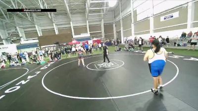 285 lbs Cons. Round 1 - Tate Killian, Canyon View Falcons vs Mason George, Cougars Wrestling Club