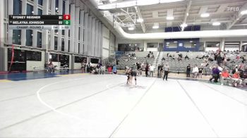 100 lbs Champ. Round 2 - Sydney Reisner, Mountain Crest vs Melayna Johnson, Riverton