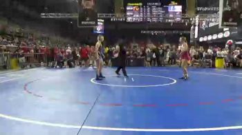 127 lbs Consi Of 8 #2 - Sophia Barnes, Iowa vs Ciara Riner, West Virginia