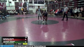 195 lbs 7th Place Match - Raphael Etuma, Iowa City, City High vs Anthony Snodey, Cedar Rapids Jefferson