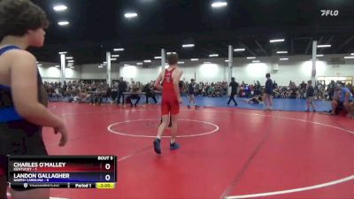 136 lbs Round 2 (6 Team) - Charles O`Malley, Kentucky vs Landon Gallagher, North Carolina