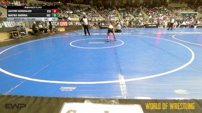 70 lbs Round Of 16 - Jaxtin Gonzales, Steel City Reloaded vs Mateo Sierra, OKC Saints Wrestling