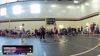 165 lbs Cons. Round 2 - Darren Burns, Cougar Wrestling Club vs Zachary Lang, HSE Wrestling Club