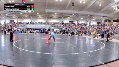 Girls 132 lbs Champ. Round 1 - Lexi Dean, West Creek High School vs Adsila Holman, Rockvale High School