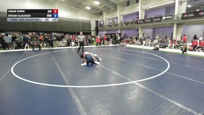 120 lbs Cons. Sub-rd Of 16 - Adam Uribe, Best Trained Wrestling vs Ethan Clackum, Nebraska
