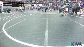 49 lbs Consi Of 4 - Slader Gibson, Team Guthrie Wrestling vs Grayson Hale, Standfast