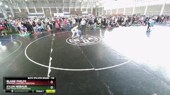 118 lbs Quarterfinal - Kylen Neibaur, East Idaho Elite Wrestling vs Blaine Phelps, Altamont Longhorn Wrestling