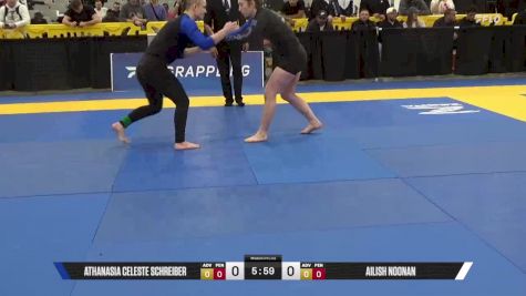 Ailish Noonan vs Athanasia Celeste Schreiber 2025 World IBJJF Jiu-Jitsu No-Gi Championship