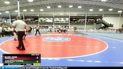 150 lbs 5th Place Match - Augustus Fleming, Brooke Point vs Blake Jones, Mountain View