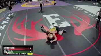 Quarterfinal - Coy Vrbka, Shelby-Rising City vs Carsen Goes, Southern