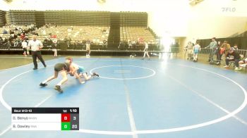 85 lbs Rr Rnd 1 - Gabe Benyo, Mat Assassins vs Brycen Dawley, Roundtree Wrestling Academy Black