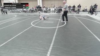 49 lbs Round Of 16 - Vicente De Lucas, SoCal Wrestling & Judo vs Bentley Currie, No Team
