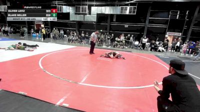 88 lbs Quarterfinal - Oliver Leitz, Trybe vs Blake Miller, Bear Wrestling Club