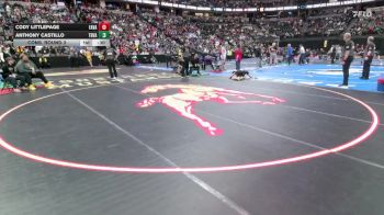 106-4A Cons. Round 3 - Cody Littlepage, Eagle Valley vs Anthony Castillo, Thompson Valley