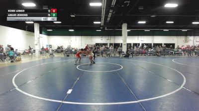 120 lbs Consi Of 16 #2 - Kobe Lemer, TX vs Amari Jenkins, PA